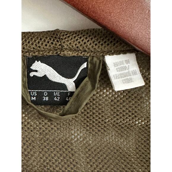 Puma × MIHARA Yasuhiro Collaboration Nylon Jacket Mens Size medium Green Camo - Picture 3 of 15